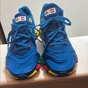 Adidas Men climacool vento with Blue and Multicolor LEGO  Accents sneakers